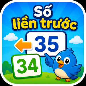 Previous number - Digiig game - Số liền trước của một số